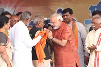 Narendra Modi Nava Bharat Yuva Bheri Photos